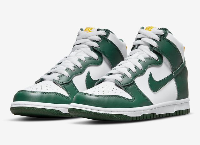 The Nike Dunk High Adopts Seattle Supersonics Vibes - Sneaker Freaker