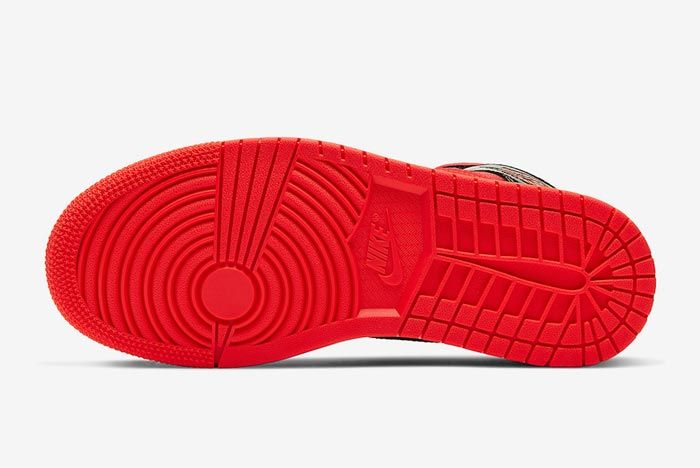 womens air jordan 1 mid hot punch