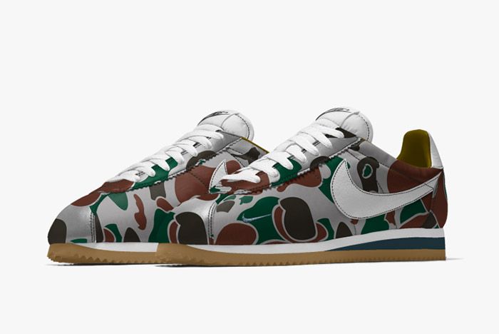 nike cortez camo