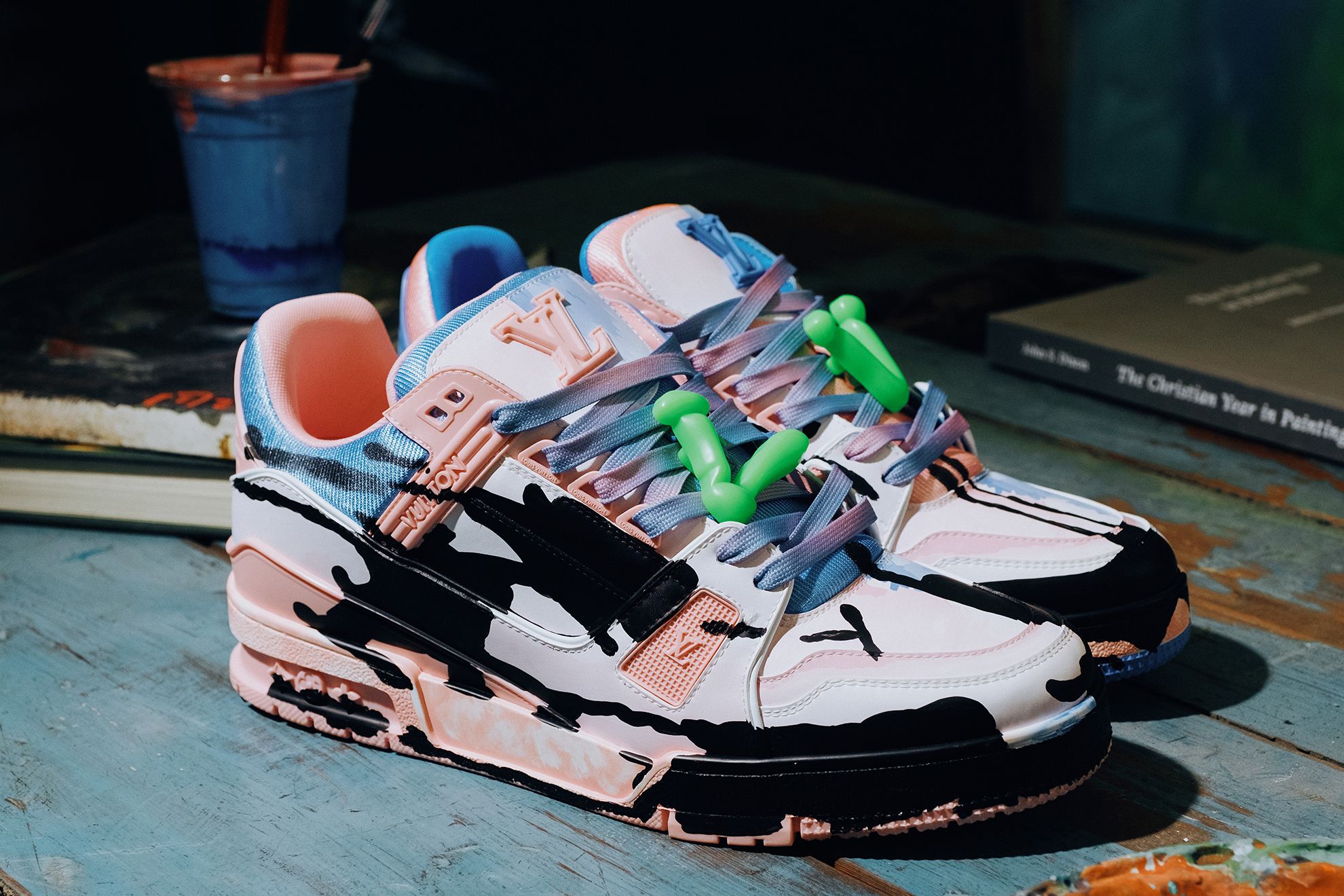 Louis Vuitton Unveils Their Next 'White Canvas: LV Trainer in