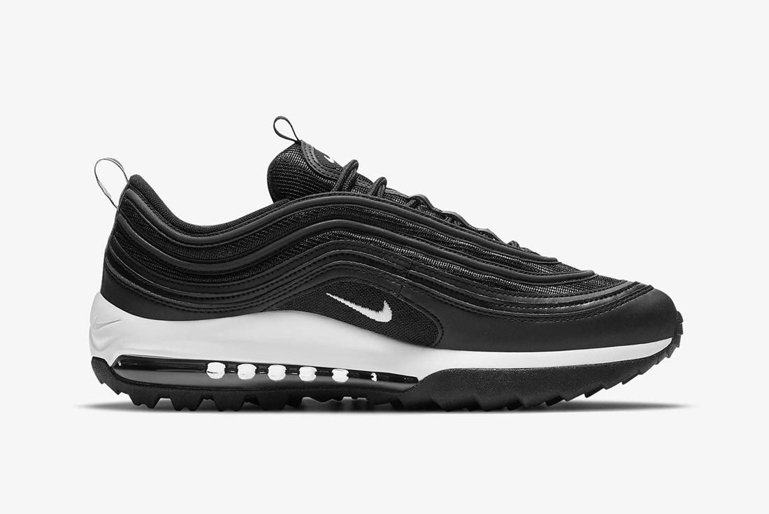 The Nike Air Max 97 Golf Switches to Black and White - Sneaker Freaker