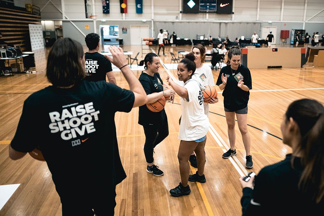 Helping Hoops Charity Shootout Event Melbourne