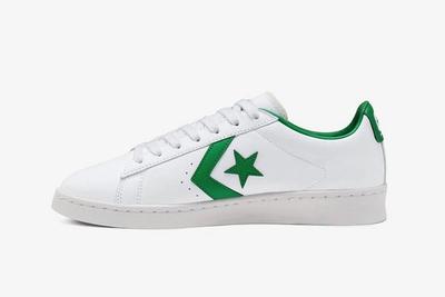 Converse Pro Leather Ox Green Medial