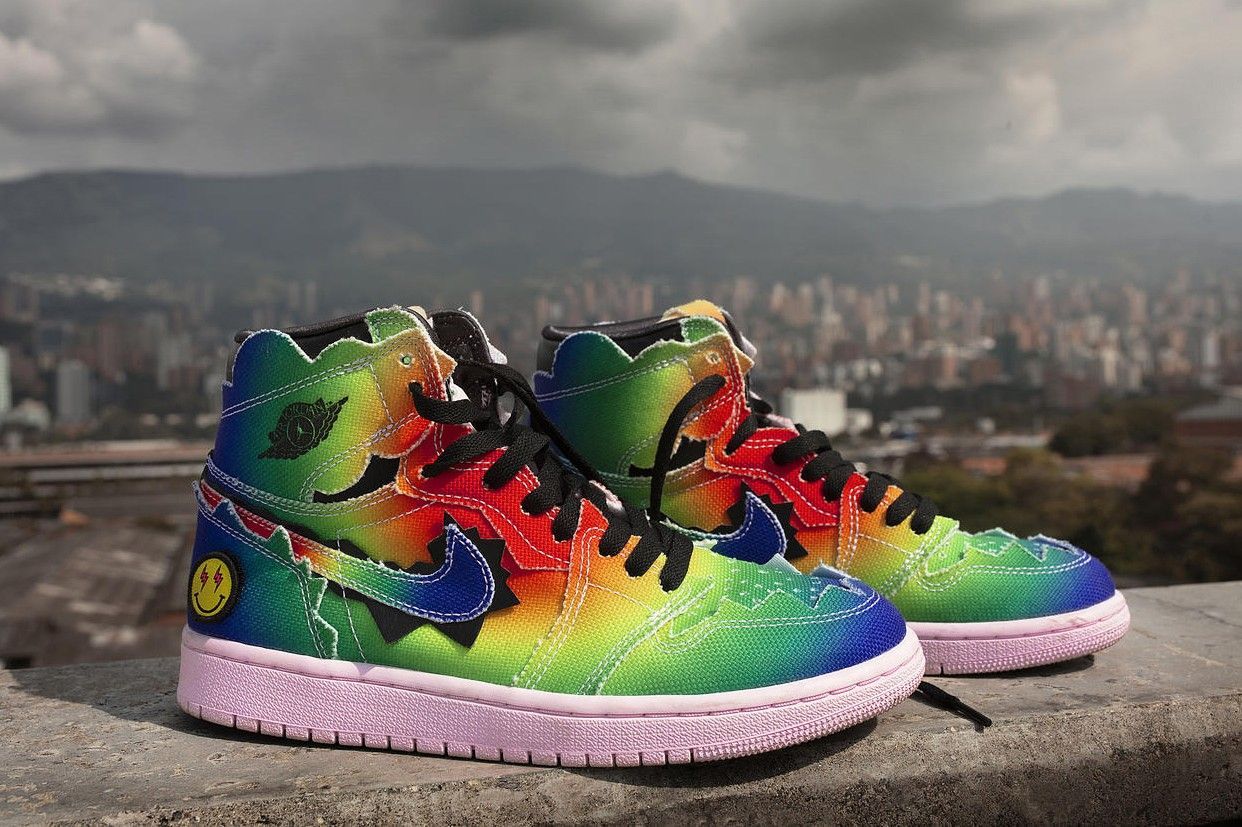 J Balvin x Air Jordan 1