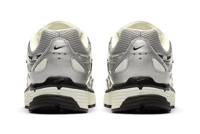 Nike P 6000 Metallic Silver Cn0149 001 Release Date Heel