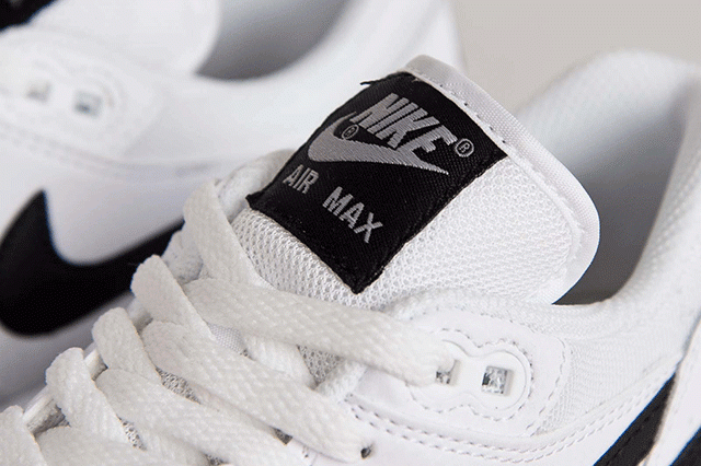 Nike Air Max 1 Wmns White Black Silver 1