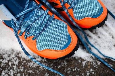 Adidas Response Trail Boost Core Blue Energy Orange 7