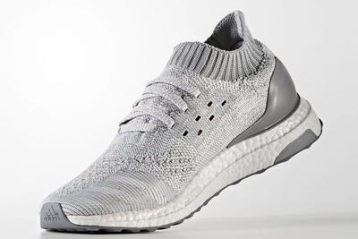 Adidas Ultra Boost Uncaged Light Grey With Color 2
