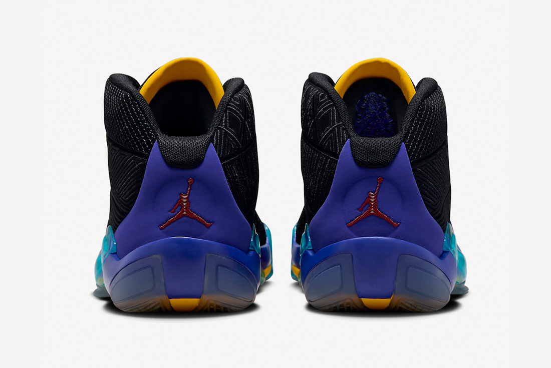 Jordan Air Jordan 38 黒/紫/青/黄色 The Air Jordan 38 'Aqua' is a Blast From the Past - Releases