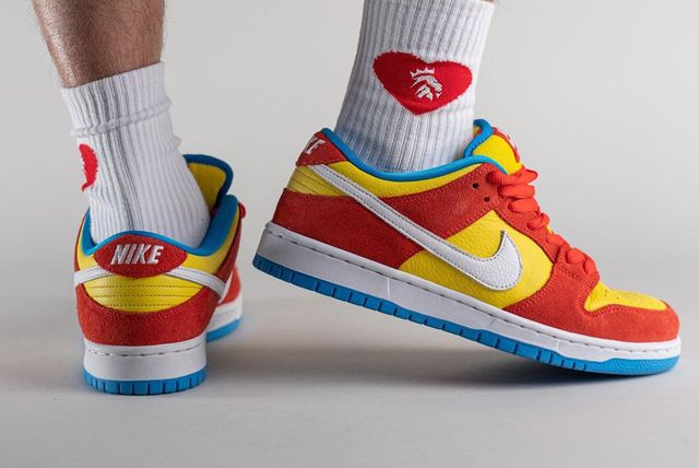 On-Foot with the Nike SB Dunk Low ‘Bart Simpson’ - Sneaker Freaker