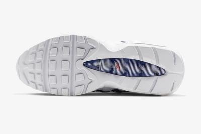 Nike Air Max 95 Red White Blue July 4 2019 Release Date Outsole