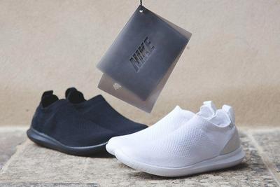 Nike Gakou Flyknit Triple Black White 1