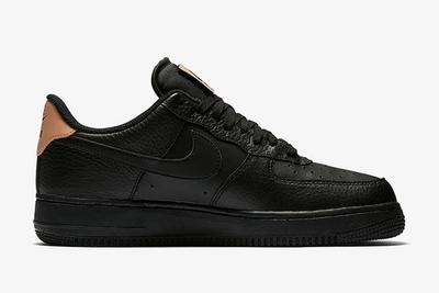 Nike Air Force 1 Low Black Leather 4