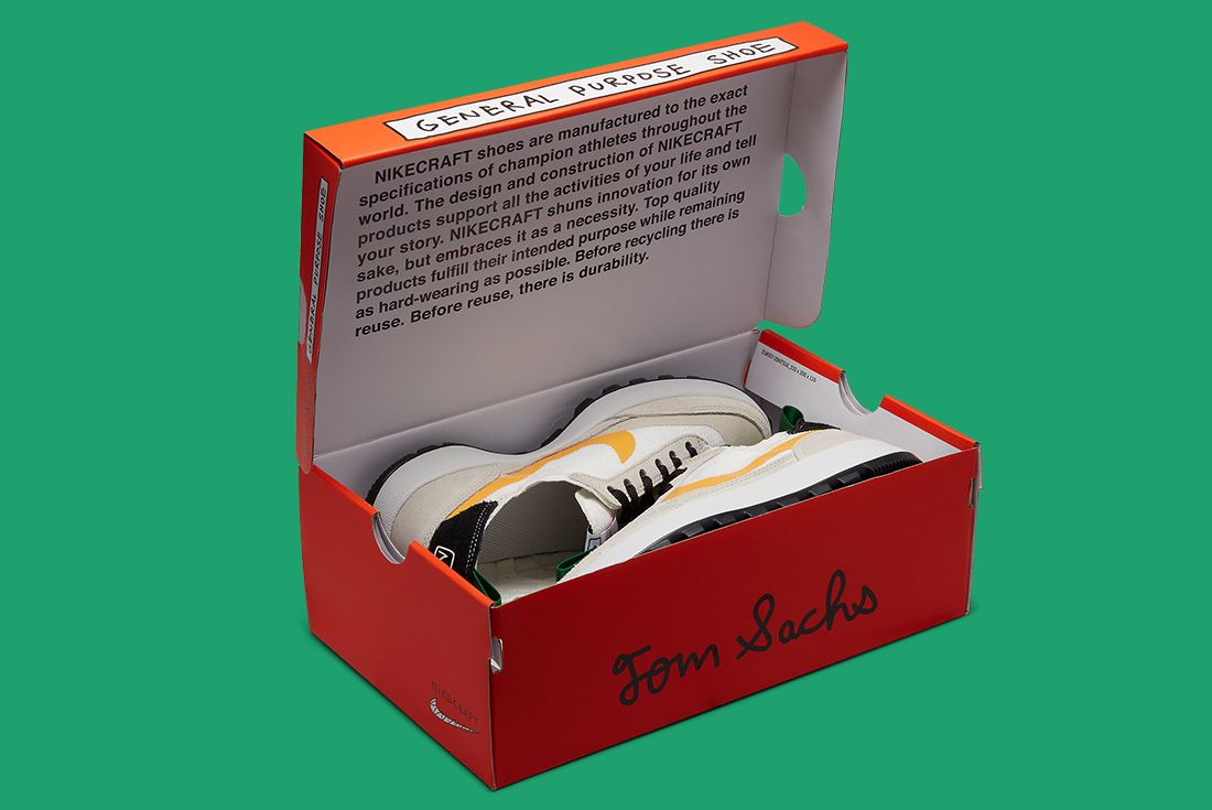 Official Images Emerge of the Tom Sachs x NikeCraft GPS 'Summit White ...