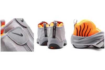 Nike Zoom Air Flight The Glove Coolgrey Total Orange 3