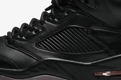 Air Jordan 5 Premium Triple Black Leather 7
