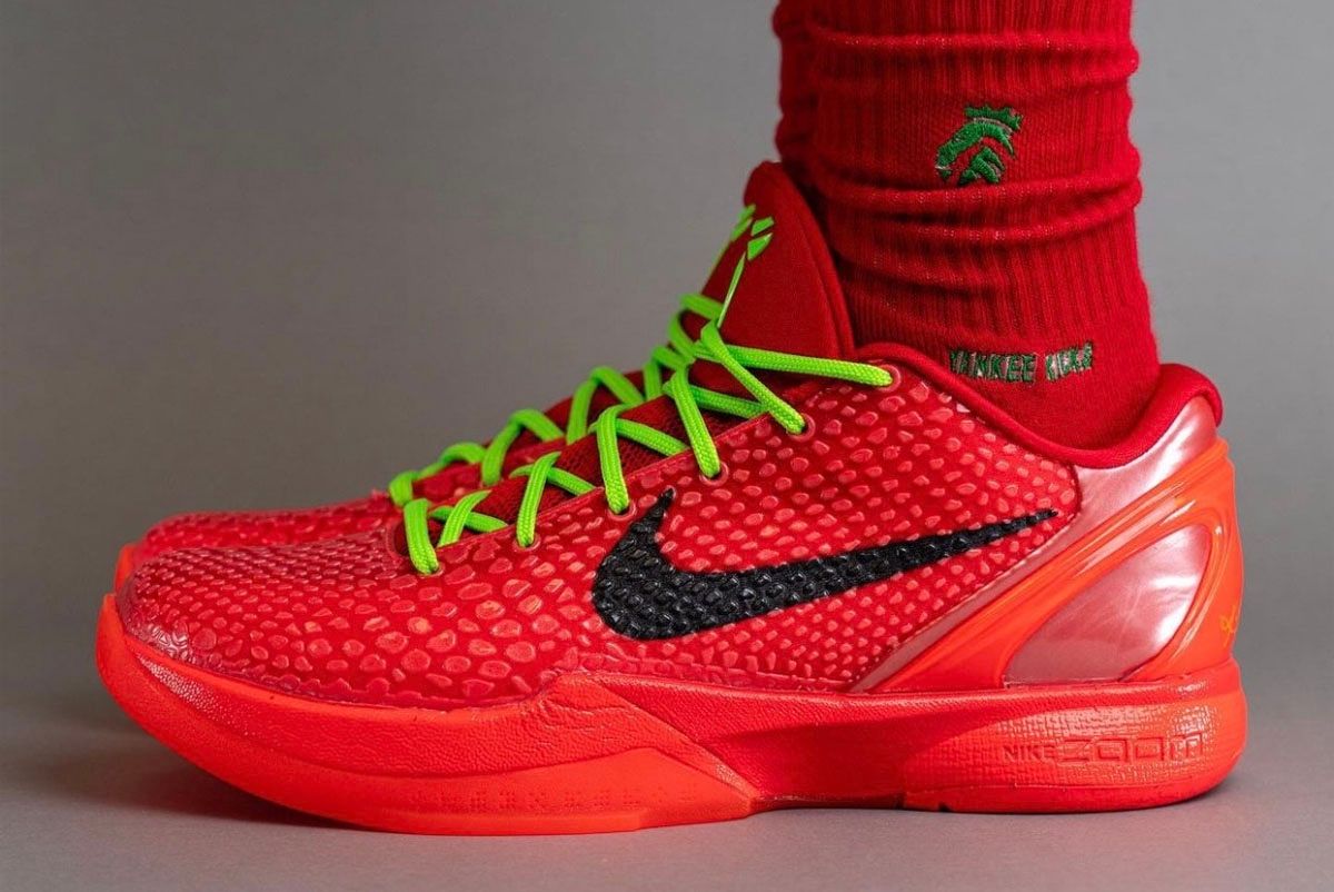 'Tis the Season For the Nike Kobe 6 Protro ‘Reverse Grinch’ - Sneaker ...