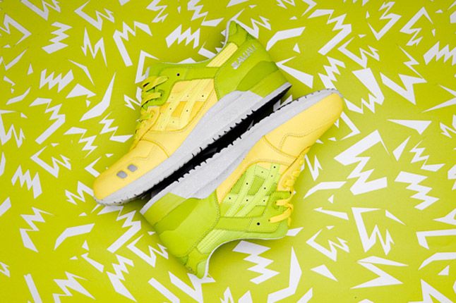 Asics Slam Jam Buttercup Lime Yellow Green Gel Lyte Iii 1