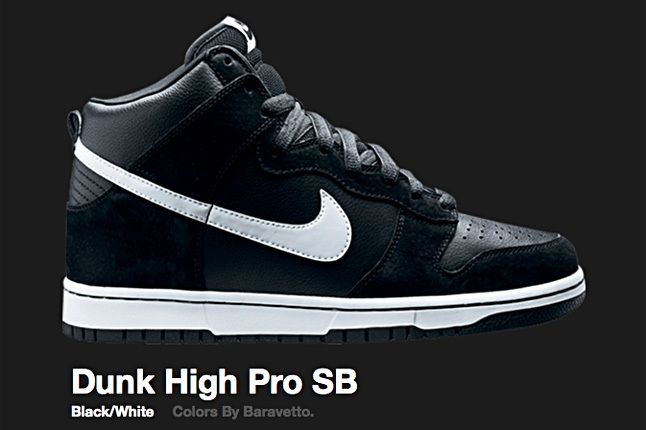 Nike Black Dunk Hi Pro Sb 2008 2