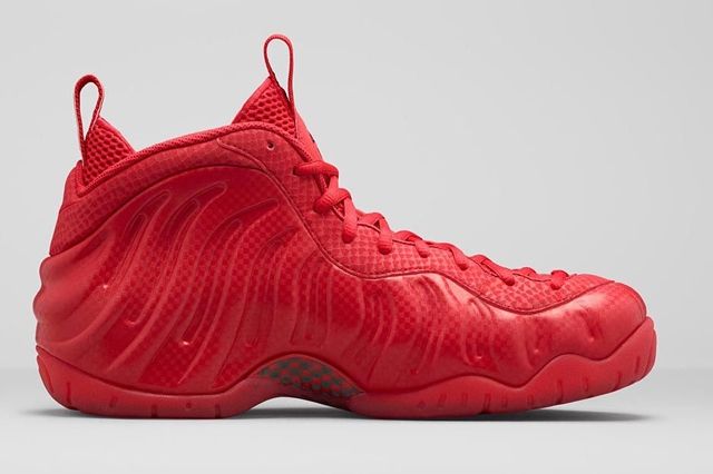 nike foamposite pro gym red