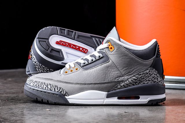 The Air Jordan 3 ‘Cool Grey’ Brings Back the ‘Nike Air’ Heel Logo ...