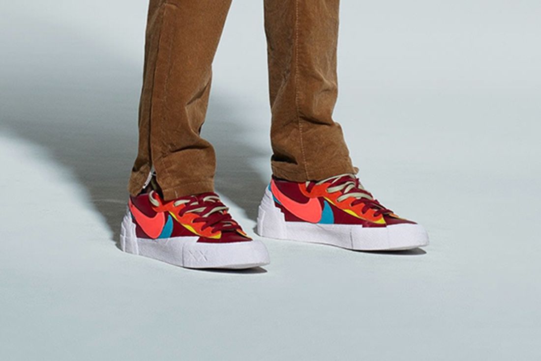 First Look: KAWS x sacai x Nike Blazer Low Collaboration - Sneaker