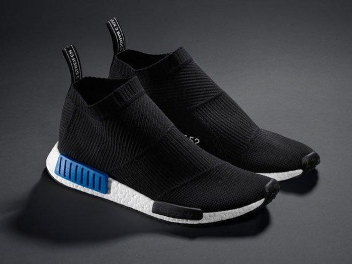 NMD City Primeknit Black/Lush Blue) - Sneaker Freaker