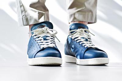 Adidas Stan Smith Horween Indigo Blue 3