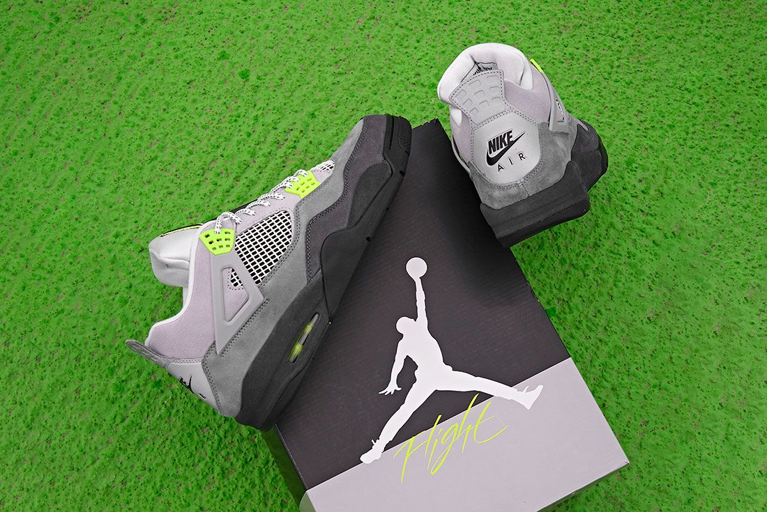 JD Sports Light Up the Air Jordan 4 ‘Neon’ - Sneaker Freaker