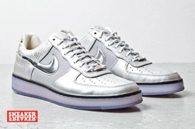 Nike Air Force 1 Downtown Silver 2 1