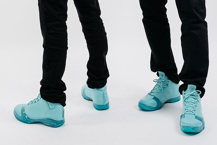 Solefly Air Jordan Xx3 Florida Marlins On Foot