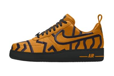 Karabo Poppy Nike Air Force 1 Low By You Gold Release Date Lateral