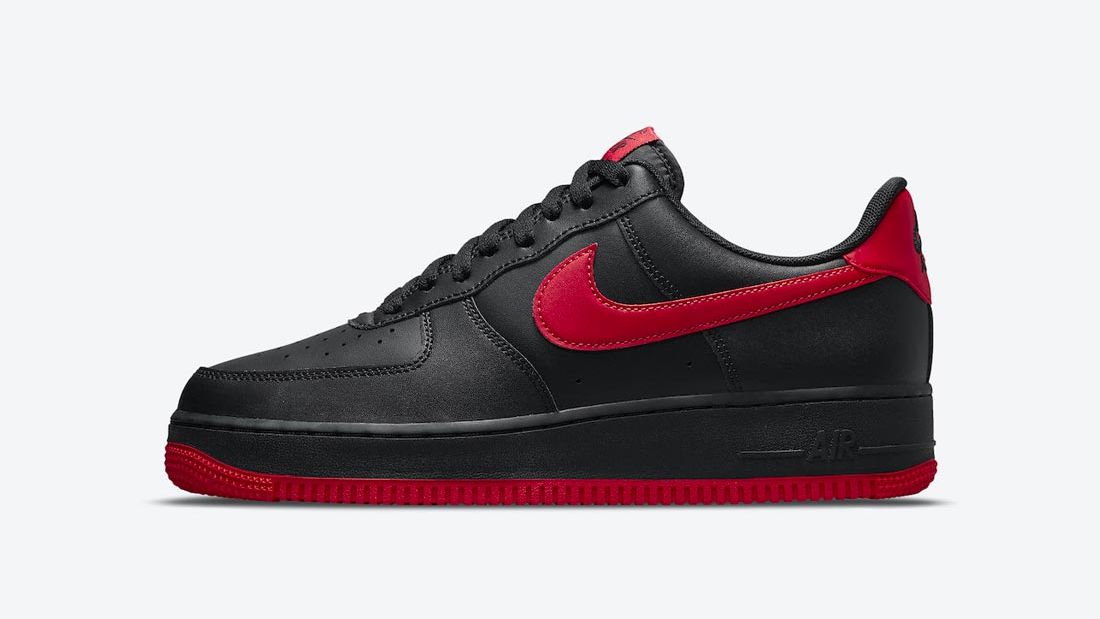 Black and Red Embolden the Nike Air Force 1 - Sneaker Freaker