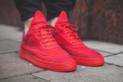 Filling Pieces Low Top All Red 3