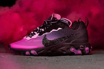 Sneaker Room Nike React Element 87 Pink Breast Cancer Release Date 5 Side