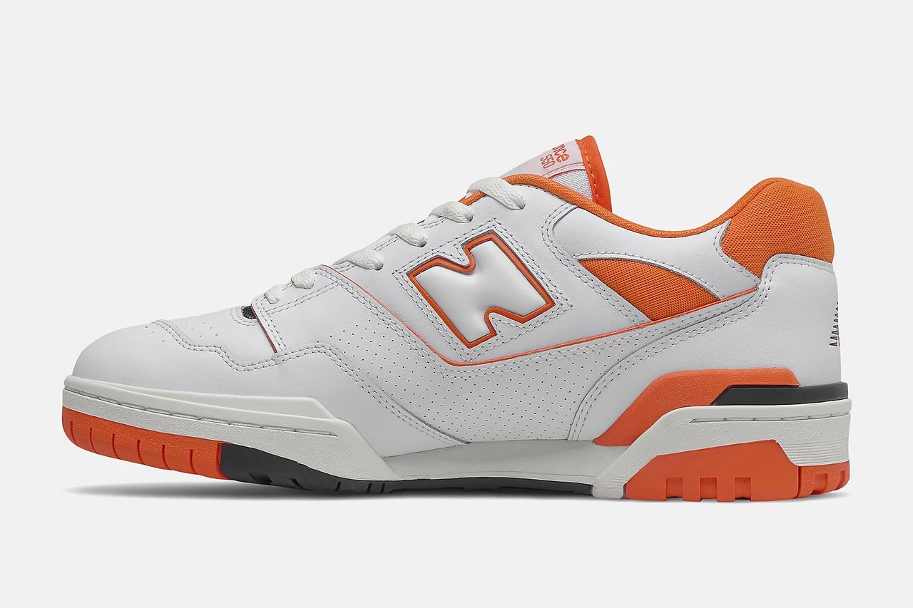 Release Date New Balance 550 'Varsity Orange' Sneaker Freaker
