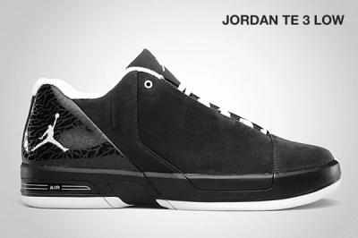 Jordan Te 3 Low Black 1