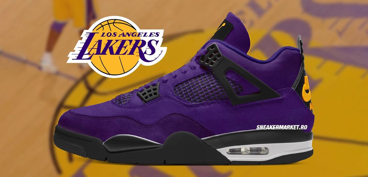 Leak Alert! The Air Jordan 4 ‘Imperial Purple’ Brings Big Lakers Energy