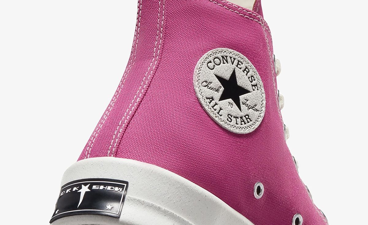 The Rick Owens x Converse DRKSHDW Chuck 70 Gets a Pop of Colour