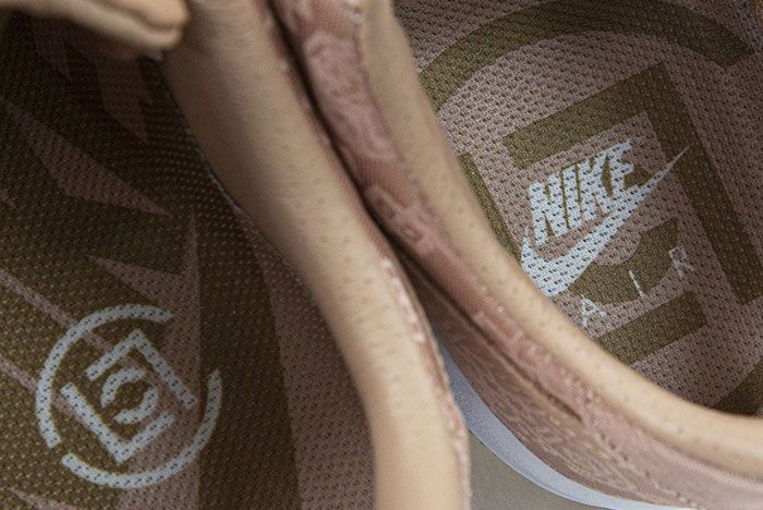 Clot Nike Air Force 1 Rose Gold Insole