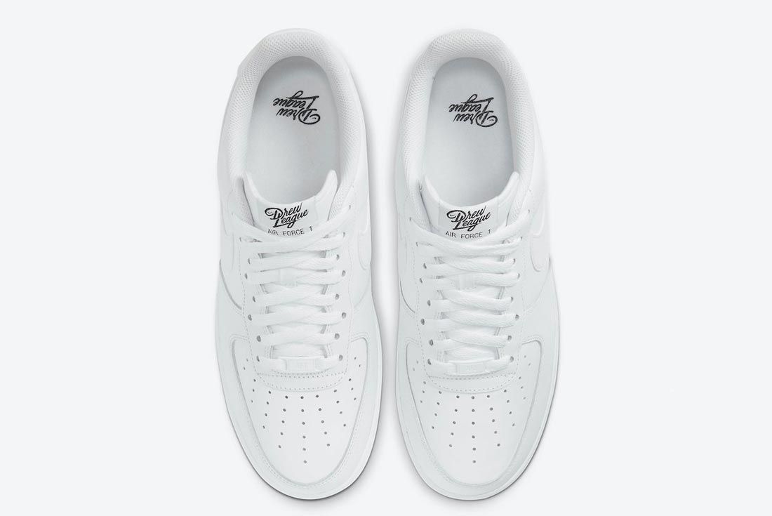 Nike Air Force 1 ‘Drew League’ Opts for Super Clean Aesthetic - Sneaker ...