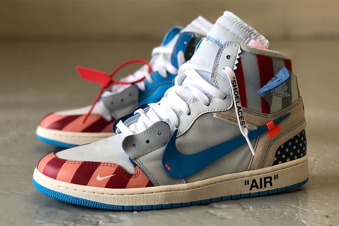 Mache Customs Crushed this 'Parra' Off-White x Air Jordan 1 - Sneaker ...