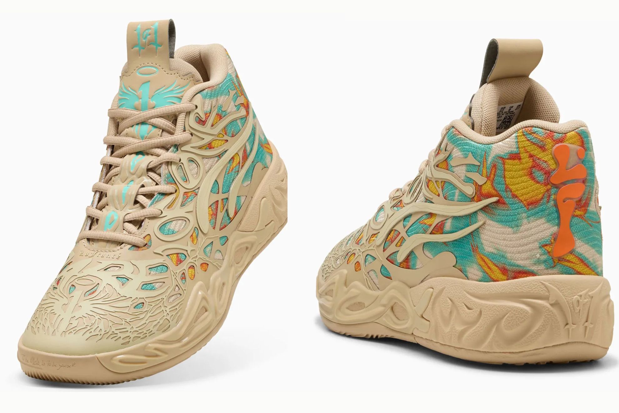 新品 PUMA MB.04 FLARE ラメロボール26.5cm PUMA MB.04 Flare ラメロ・ボール プーマ 【312165-01】 バスケ