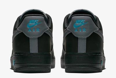 Nike Air Force 1 Black Blue 5
