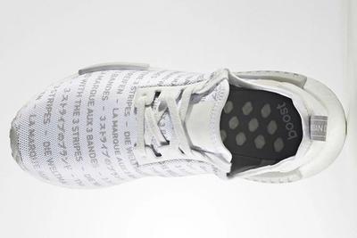 Adidas Nmd Brand With The 3 Stripes White 3