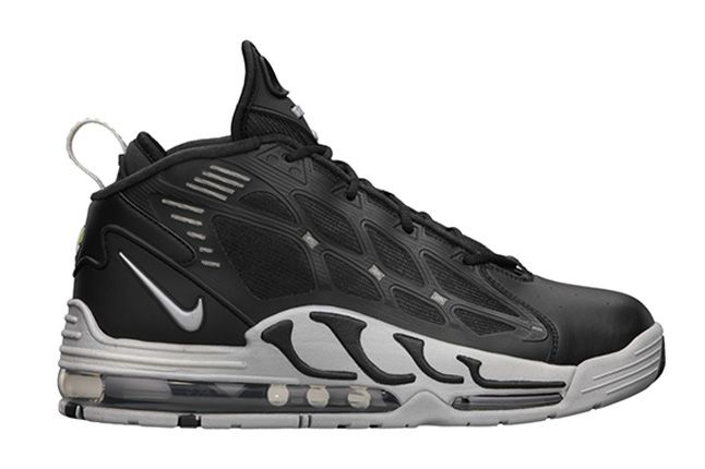 Nike Air Max Pillar Black Metallic Silver Side Profile 1