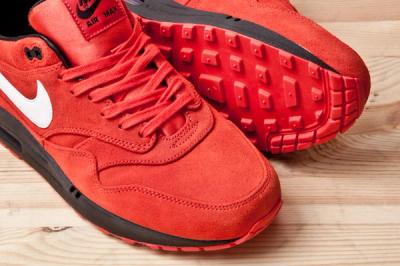 Nike Air Max 1 Prm Red Blk Sole 1