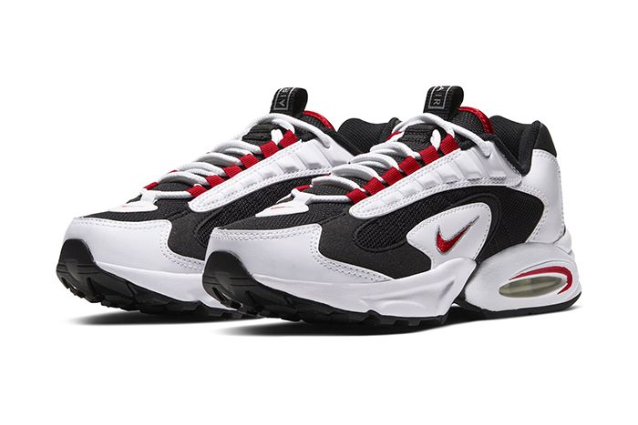 Nike Air Max Triax 96 White University Red Black Release Date Pair