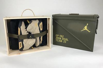 Air Jordan 6 Mlb Pe Canvas 4 Box And Pair