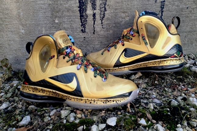 lebron 9 gold